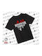 Kinderoberteile T-Shirt Schwarz Stranger Things Upside Down KP_7811_tshirt-kid-schwarz