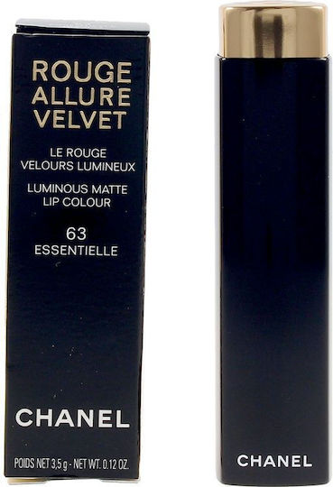 Chanel Rouge Allure Velvet Lippenstift Samt 63-essentielle 3.5gr