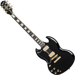 Epiphone Custom Elektrische Gitarre für Linkshänder SG Gold Epiphone Custom Elektrische Gitarre für Linkshänder SG Gold