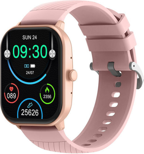 Denver SWC-187 Smartwatch mit Pulsmesser (Rose Gold)