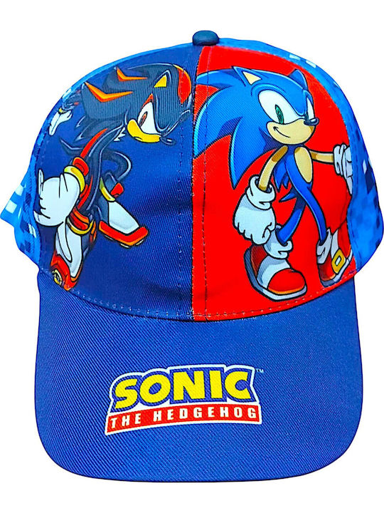 Sega Παιδικό Καπέλο Jockey Sonic Μπλε