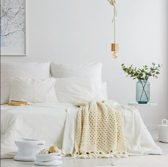 Kotonia Home Παπλωματοθήκη Hotel 100% bumbac 150x240cm 3buc