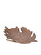 K-m A Platou Decorativ Aluminiu Maro 1buc 24x19buc