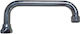 Wasserhahn-Rohr P L250 Chrom 3/4" Universale