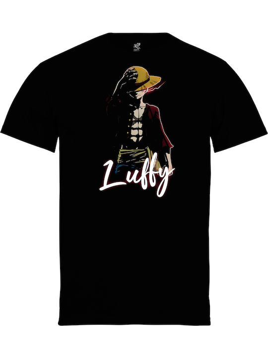 Rashguard Pegasus Negru Logo Luffy One Piece