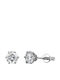 Brizzling Ohrringe Stecknadelverschluss aus Silber mit Diamant