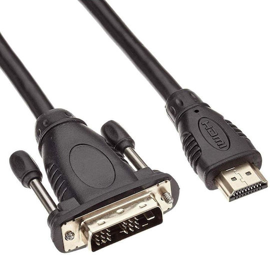 Hdmi Dvi-d Cable 18+1 Double Shielded Gold-plated Connectors 10m Premiumcord Kphdmd10