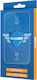 Blue Shield Adeziv complet Screen Protector Negru (Honor 90 Lite - Onoare 90 Lite)