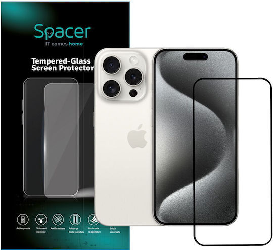 Spacer 9D 0.3мм Закалено Стъкло iPhone 15 Pro Max