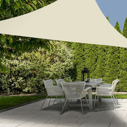 Триъгълен Shade Sail Бежов 3x3x2.3m Триъгълен Shade Sail Бежов 3x3x2.3m