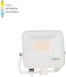 Vito Προβολέας 30W Στεγανός 3000K Vito Προβολέας 30W Στεγανός 3000K