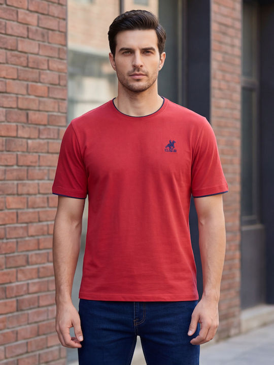 U.S Grand Polo equipment & apparel T-shirt Red