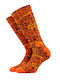 Bee. Unusual. Bărbați Șosete Orange/black 1Pachet
