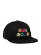 Huf Lucky 5 Panel Snapback Black