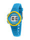 Kikou Kids Digital Watch with Rubber/Plastic Strap Blue