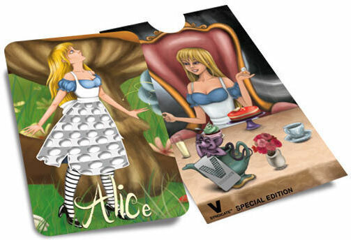 V-syndicate Kreditkartenmühle Aluminium Design Alice In Grinderland