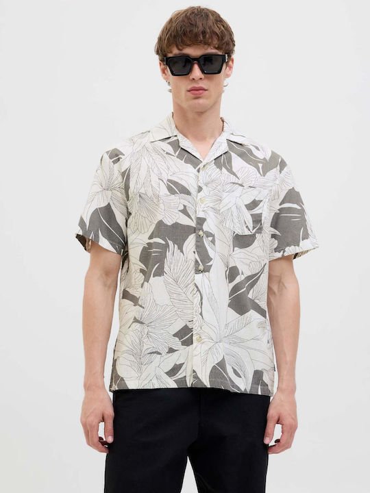 Jack & Jones Cu mânecă scurtă Cămașă Steeple Gray