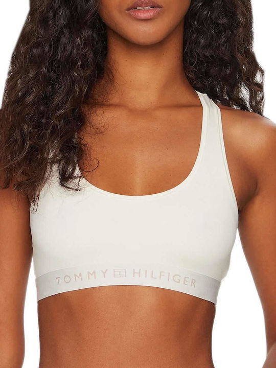 Tommy Hilfiger Γυναικείο Αθλητικό Μπουστάκι Μπεζ