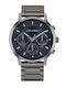 Calvin Klein Gauge Men's Watch Battery with Gray Metal Bracelet