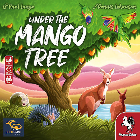 Board Game Under the Mango Tree for 2-4 Players 7+ Years Old (EN) Pegasus Spiele
