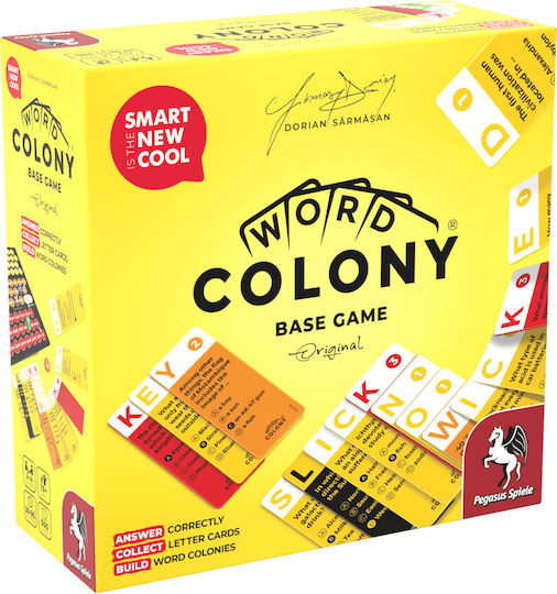 Board Game Word Colony Original for 2-4 Players 10+ Years Old (EN) Pegasus Spiele