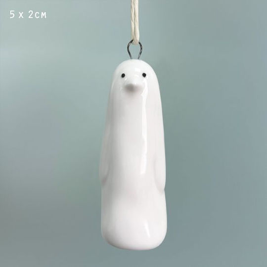 Synchronia Hängendes Wanddekoration Weiß 2x5.3cm