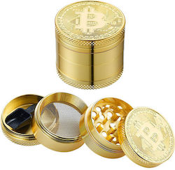 Champ Grinder Τρίφτης Original Χρυσό 40mm 4 Parts Champ Grinder Τρίφτης Original Χρυσό 40mm 4 Parts