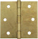 Hinges Yellow 3.5"x3.5"x2.0mm Square Martin 93126