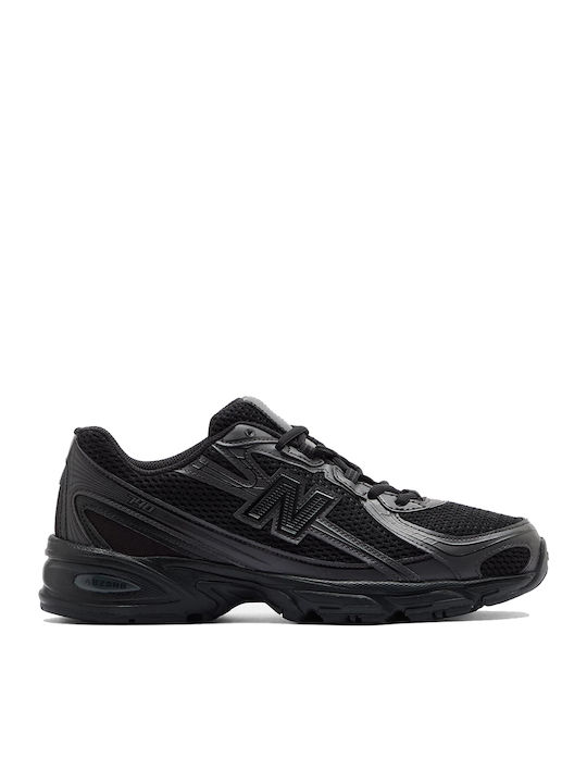 New Balance 740 Sneakers Μαύρα