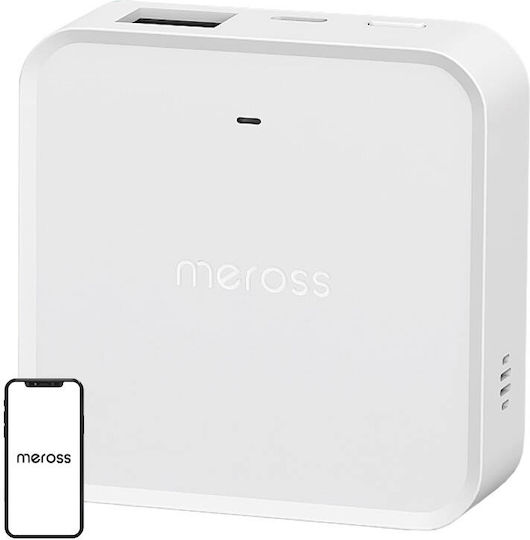 Meross MSH450MA Smart Gateway Wi-Fi / RF Συμβατό με Google Home, Apple HomeKit, Alexa & Matter