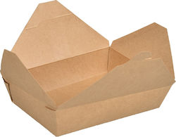 Kraft Σετ 50 Χάρτινα Κουτιά Τροφίμων Kraft Delivery