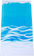 Estia Tranquil Tides Beach Towel Pareo Blue 80x...