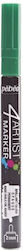 Pebeo 4artist Permanenter Marker Dunkelgrün 2 mm
