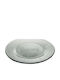 Authentic Plate Shallow Transparent with Diameter 32cm