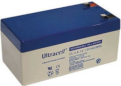 Baterie Ultracell Pb 12V/3.4Ah Terminale F1
