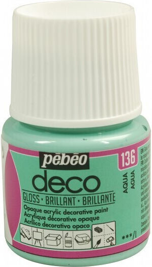 Акрилен Гланц Pebeo Deco 45ml Aqua