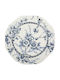 Oriana Ferelli Serving Platter made of Porcelain Blue with Diameter 31cm