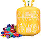 Set de Baloane pentru Petrecere cu Cilindru de Heliu Isp 50 Baloane Colorate 60m Ribon 0.42 M3 Helium