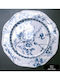 Bormioli Rocco Servierplatte aus Porzellan Blau mit Durchmesser 31cm 1Stück