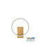 Vivalux MATTEO Lamp Wall with Integrated LED and Adjustable White Light Black 29x31x6cm