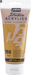 Acrylfarbe Pebeo 100ml Metallics Gold