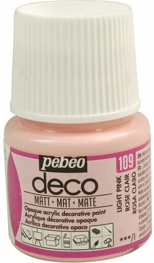 Акрилни бои за живопис Mat Pebeo Deco 45ml Светло Розов
