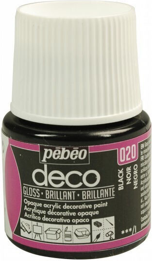 Акрилен Гланц Pebeo Deco 45ml Черен