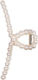 Klaue Haarspangen Creme mit Perlen 13cm