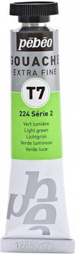 Pebeo Tempera Paints Light Green in Tube 20ml 1pcs