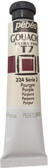 Pebeo Tempera Paints Purple in Tube 20ml 1pcs