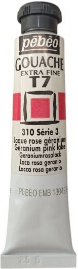 Pebeo Τέμπερα Ζωγραφικής Geranium Pink Lake σε Σωληνάριο 20ml