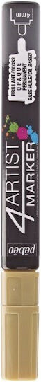Pebeo Marker Permanent 4mm Aur