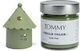 Tommy Art Chalk Varnish Paint 140ml Pine Green