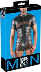 Svenjoyment Underwear Sexy Ανδρικό Body Μαύρο